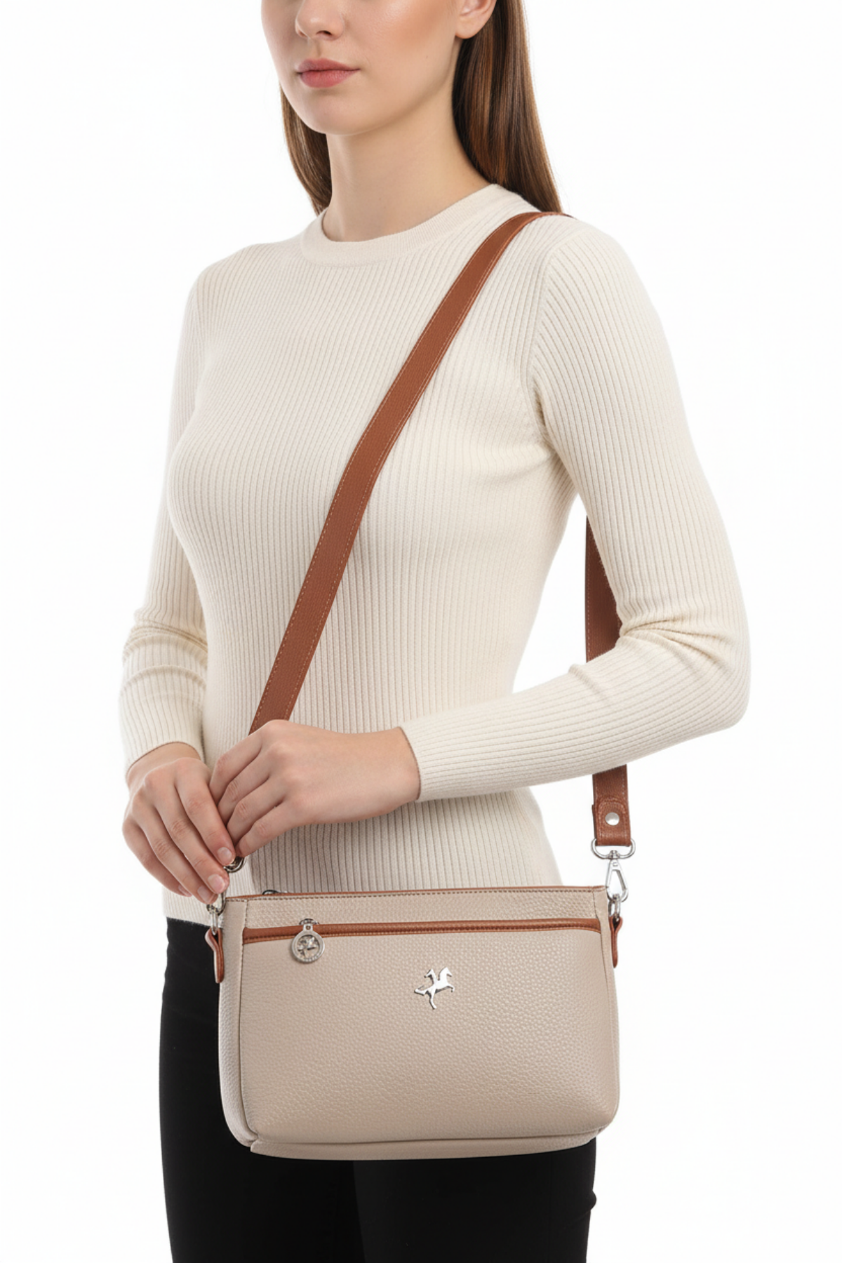 Mervan Kadın Ayarlanabilir Askılı Çapraz Çanta