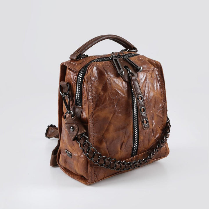 Nekesa Kadın Zincir Detaylı Sırt Çantası