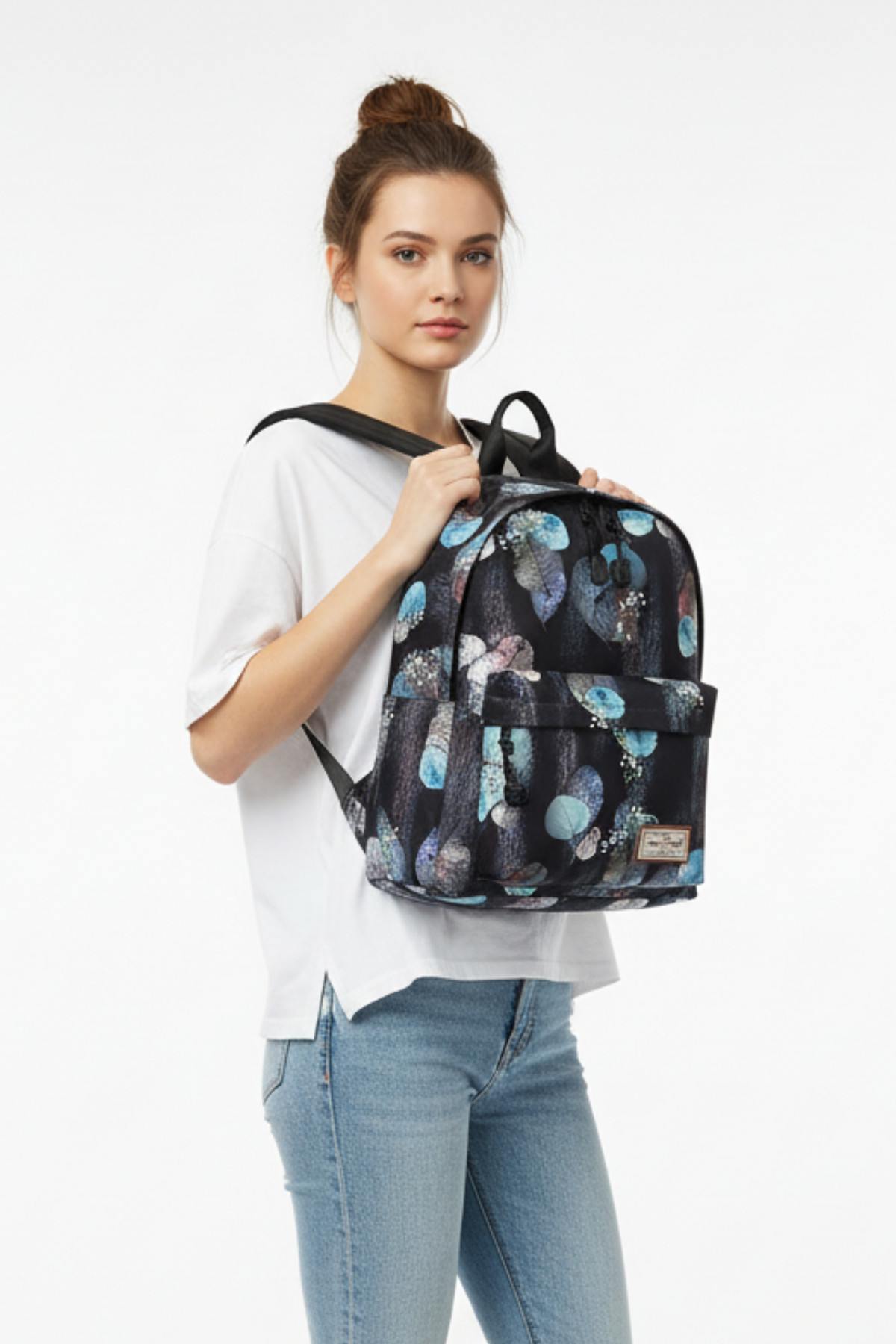 Silva Kadın Baskılı Kanvas Sırt Çantası