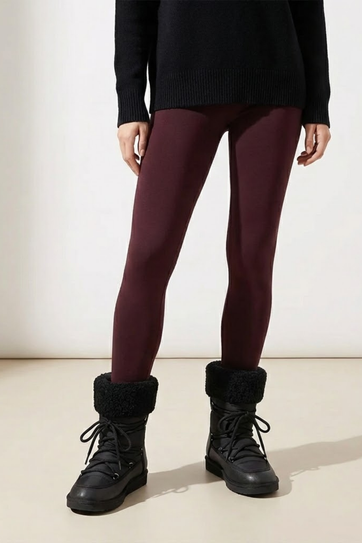 Rozanna Kadın Paraşüt Kumaş Siyah Kar Botu