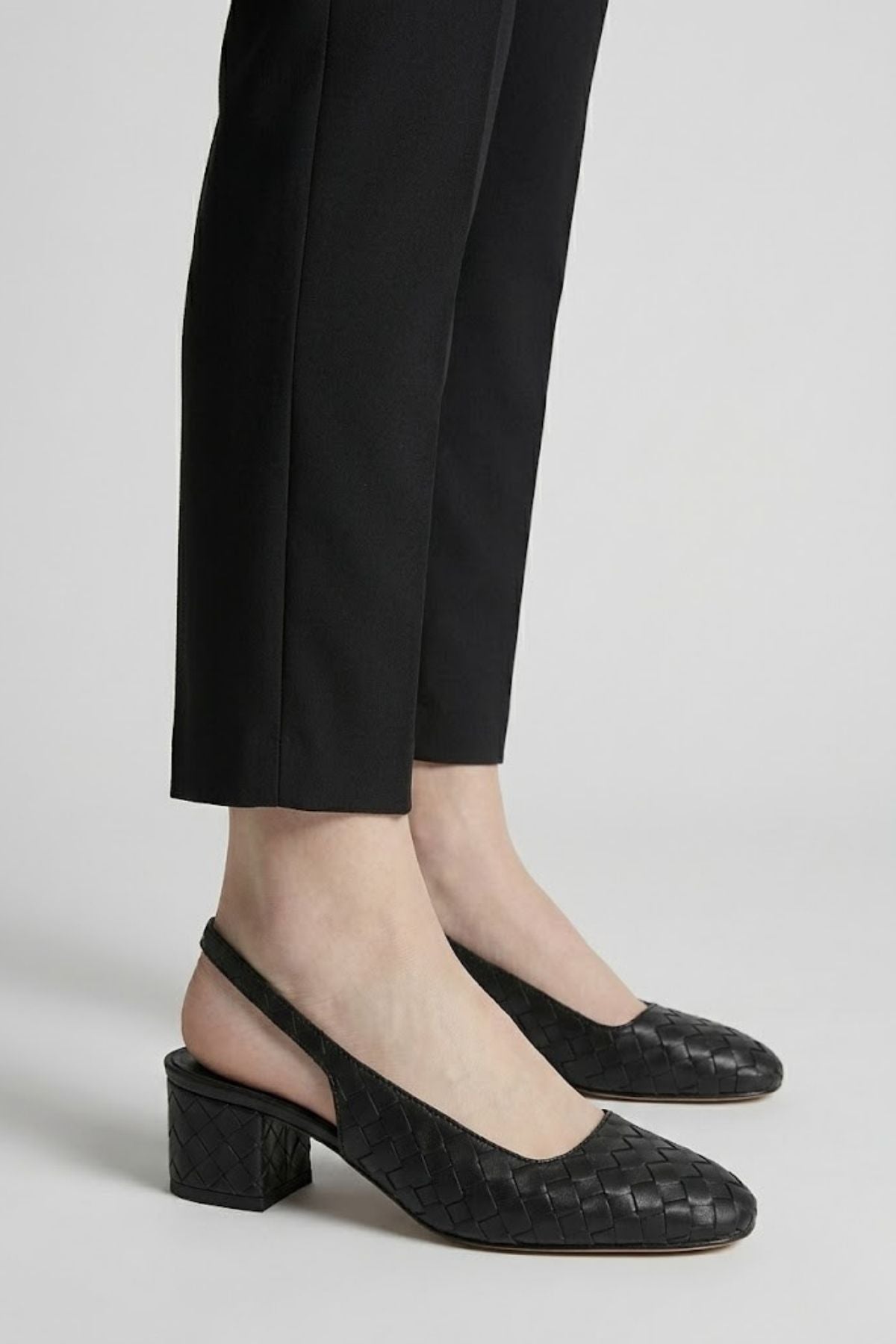 Dier Kadın Siyah Topuklu Ayakkabı