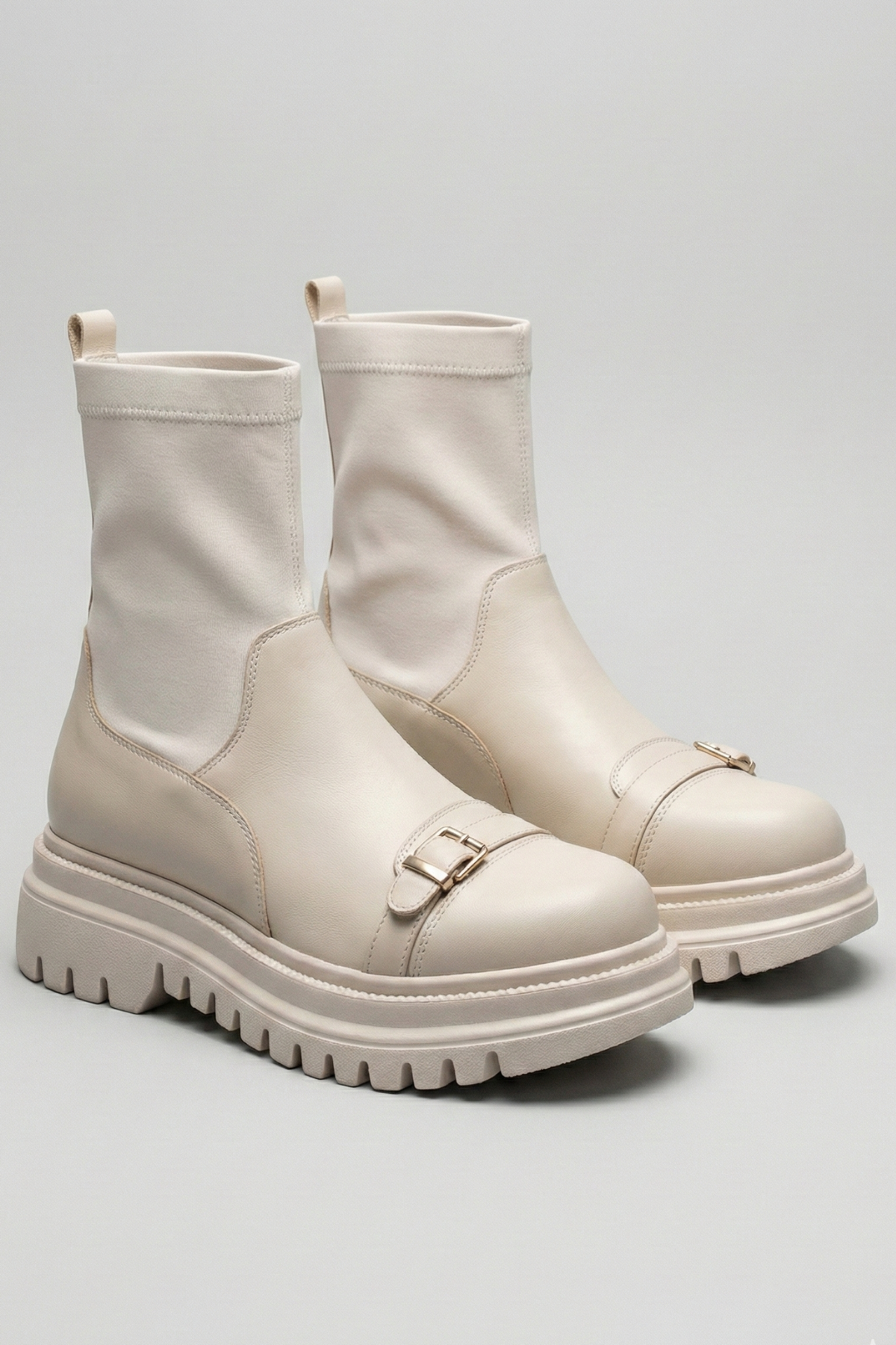 Venog Kadın Tokalı Bej Bot