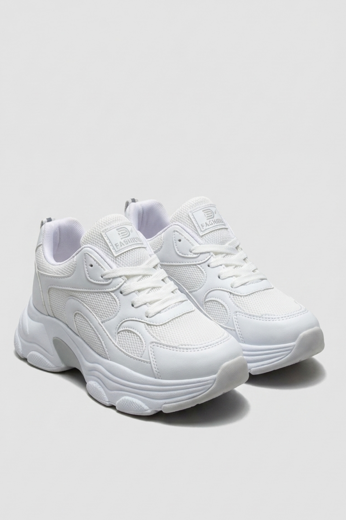 Nagen Kadın Beyaz Günlük Spor Ayakkabı