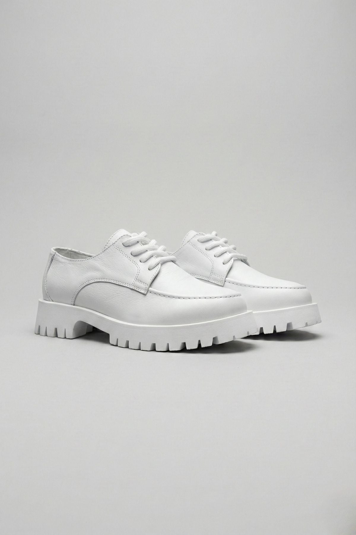 Donat Kadın Bağcıklı Beyaz Günlük Ayakkabı