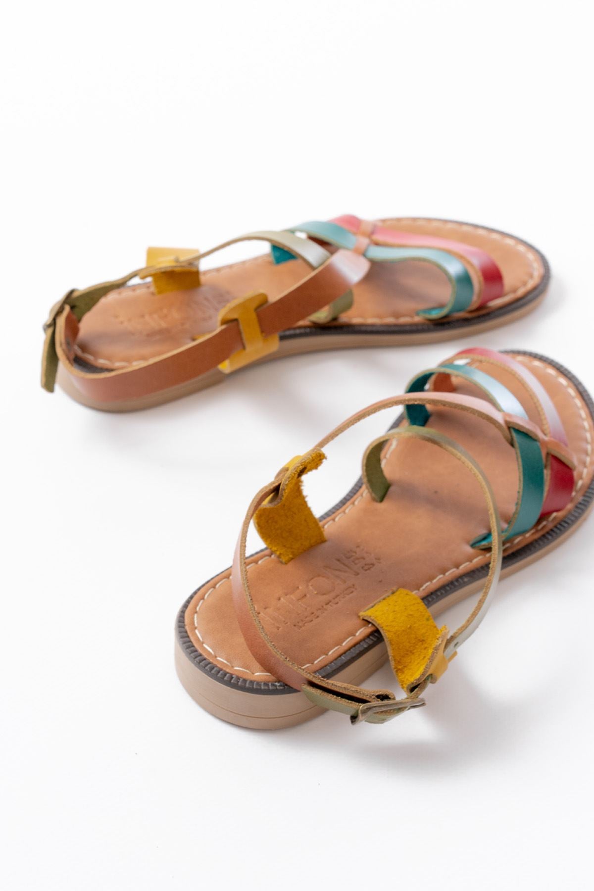 Gelbras Multi Hakiki Deri Kadın Sandalet