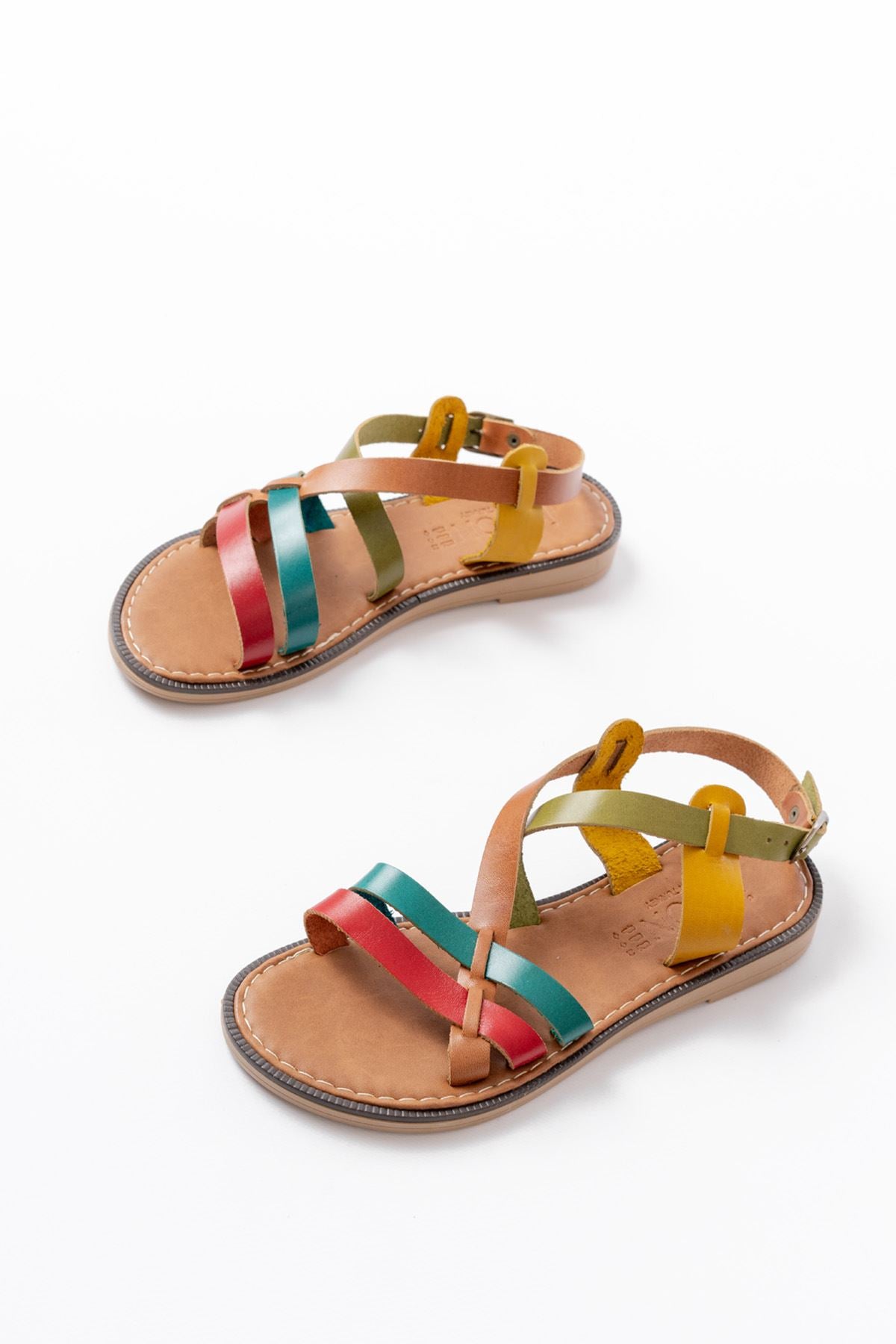 Gelbras Multi Hakiki Deri Kadın Sandalet