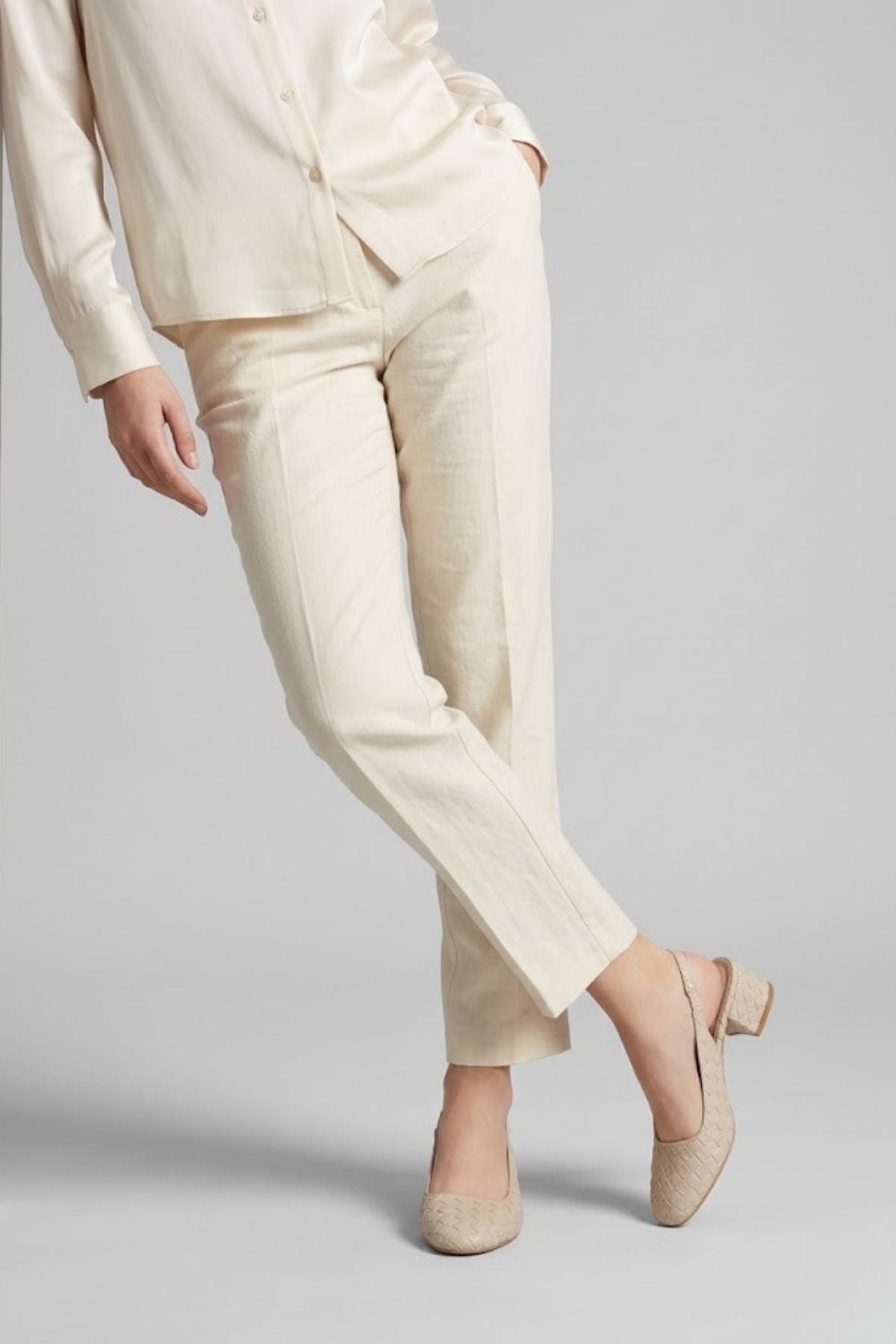 Dier Kadın Bej Topuklu Ayakkabı