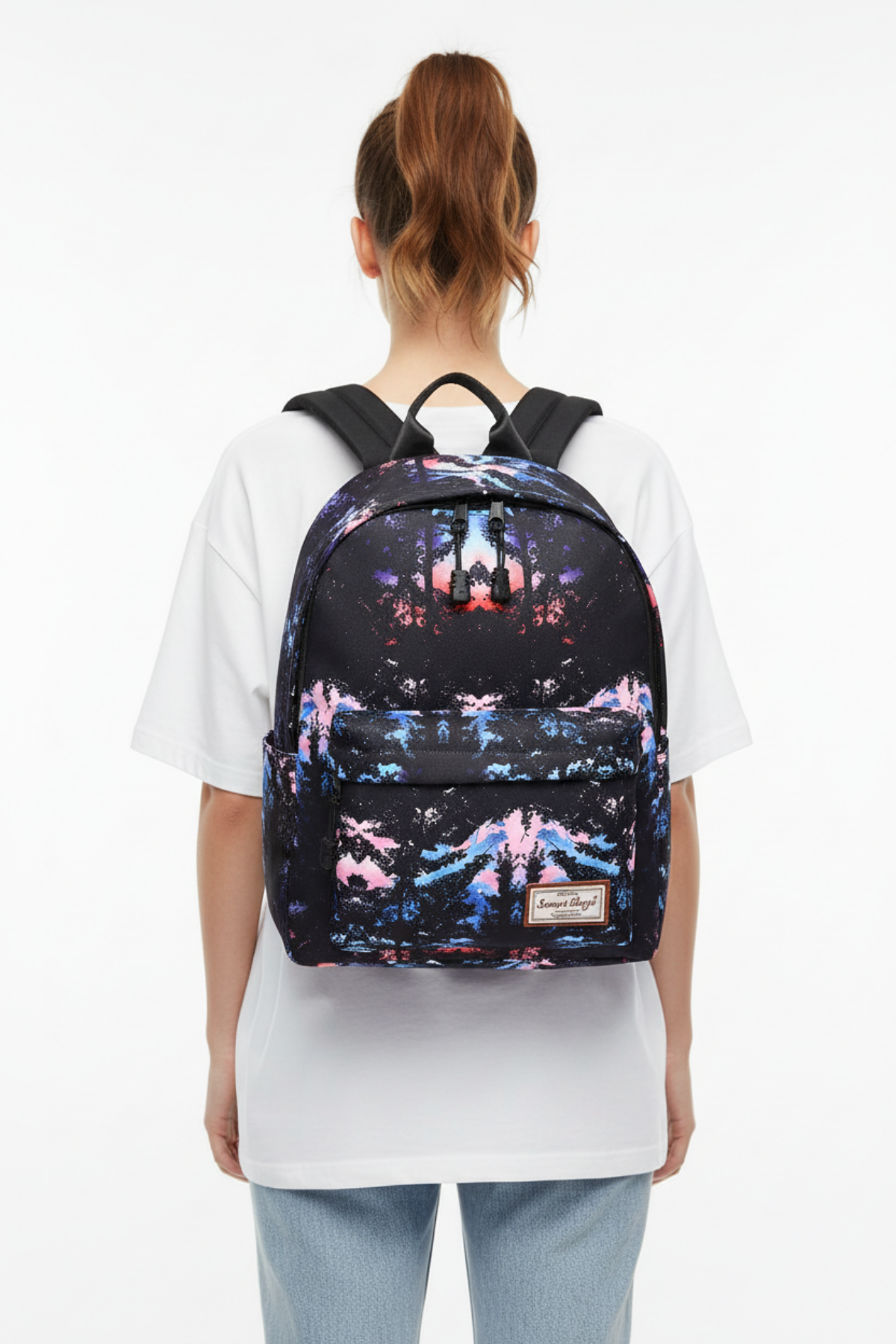 Silva Kadın Baskılı Kanvas Sırt Çantası