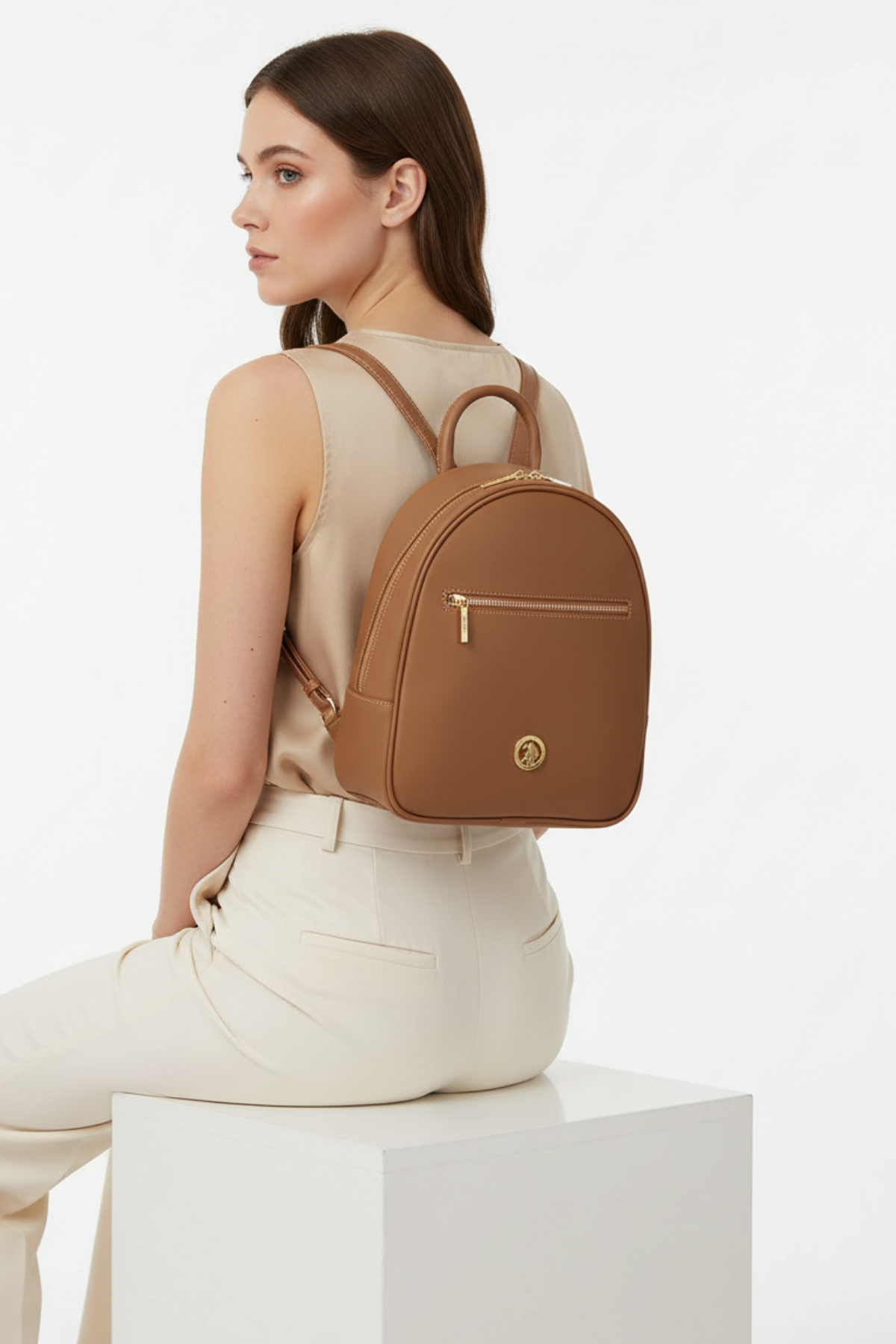 U.S. Polo Assn. Stora Kadın Sırt Çantası US24627