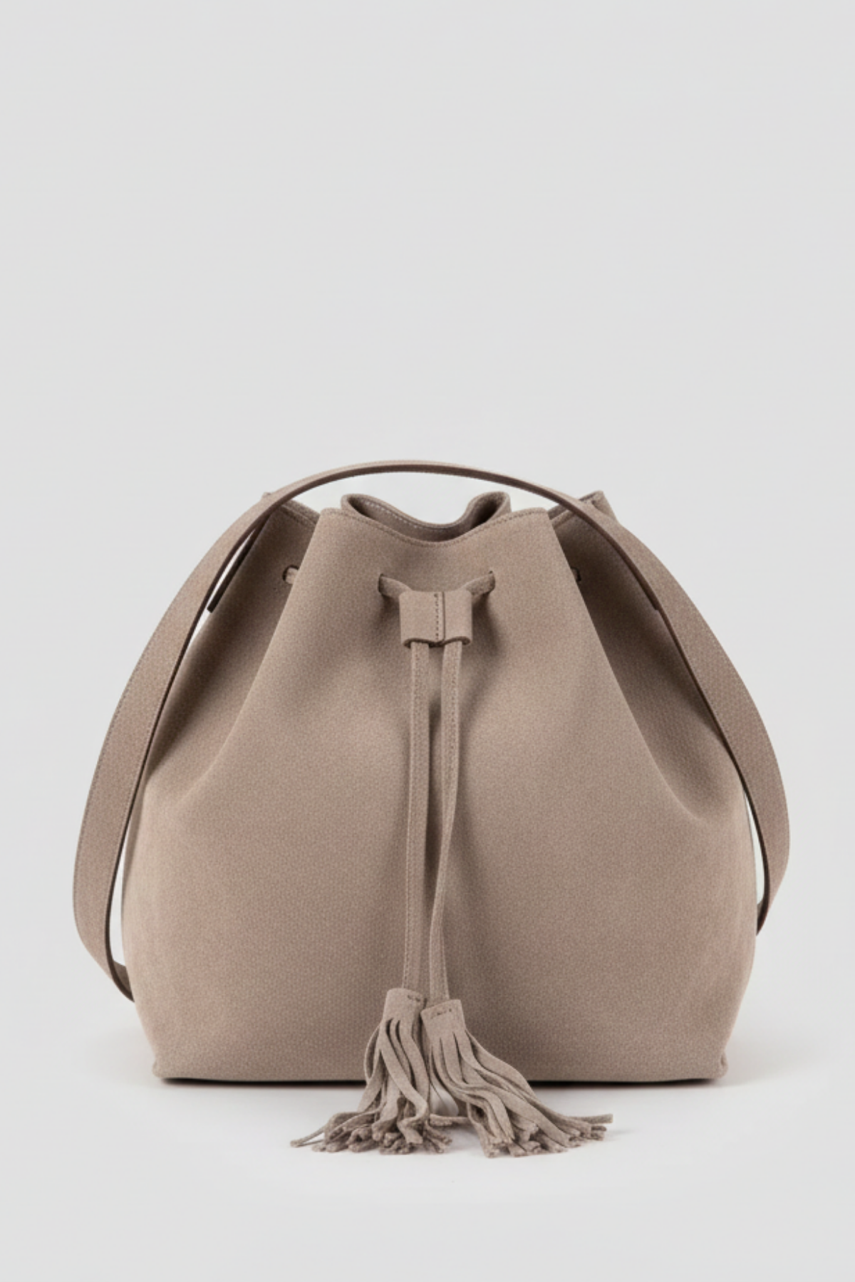 Bender Kadın Hakiki Süet Deri Çapraz Çanta