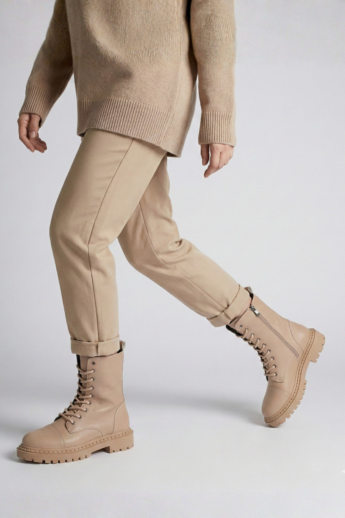 Rocco Kadın Kalın Tabanlı Nut Postal Bot