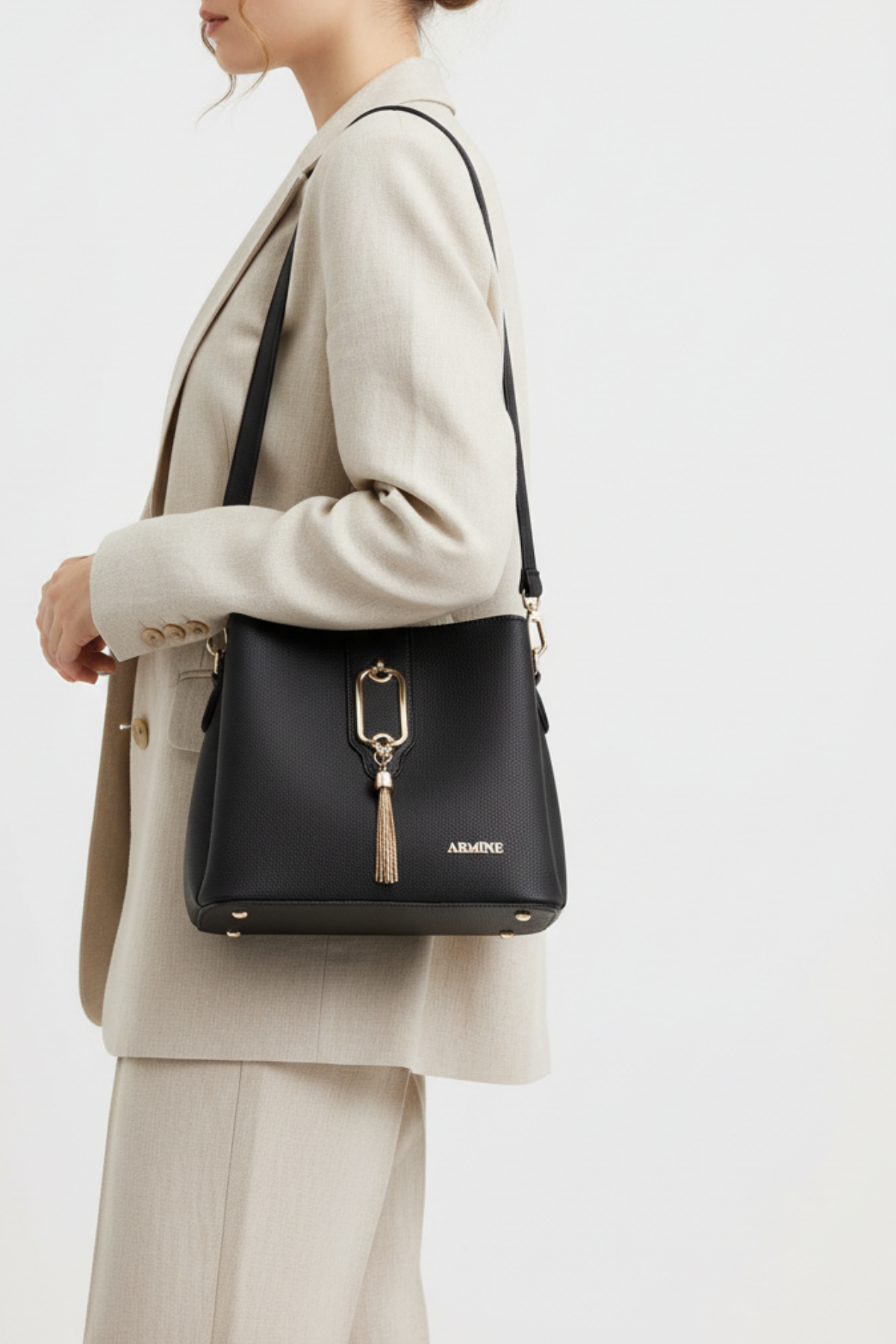 Armine 361 Lacenne Kadın Omuz Çantası ve Çapraz Çanta