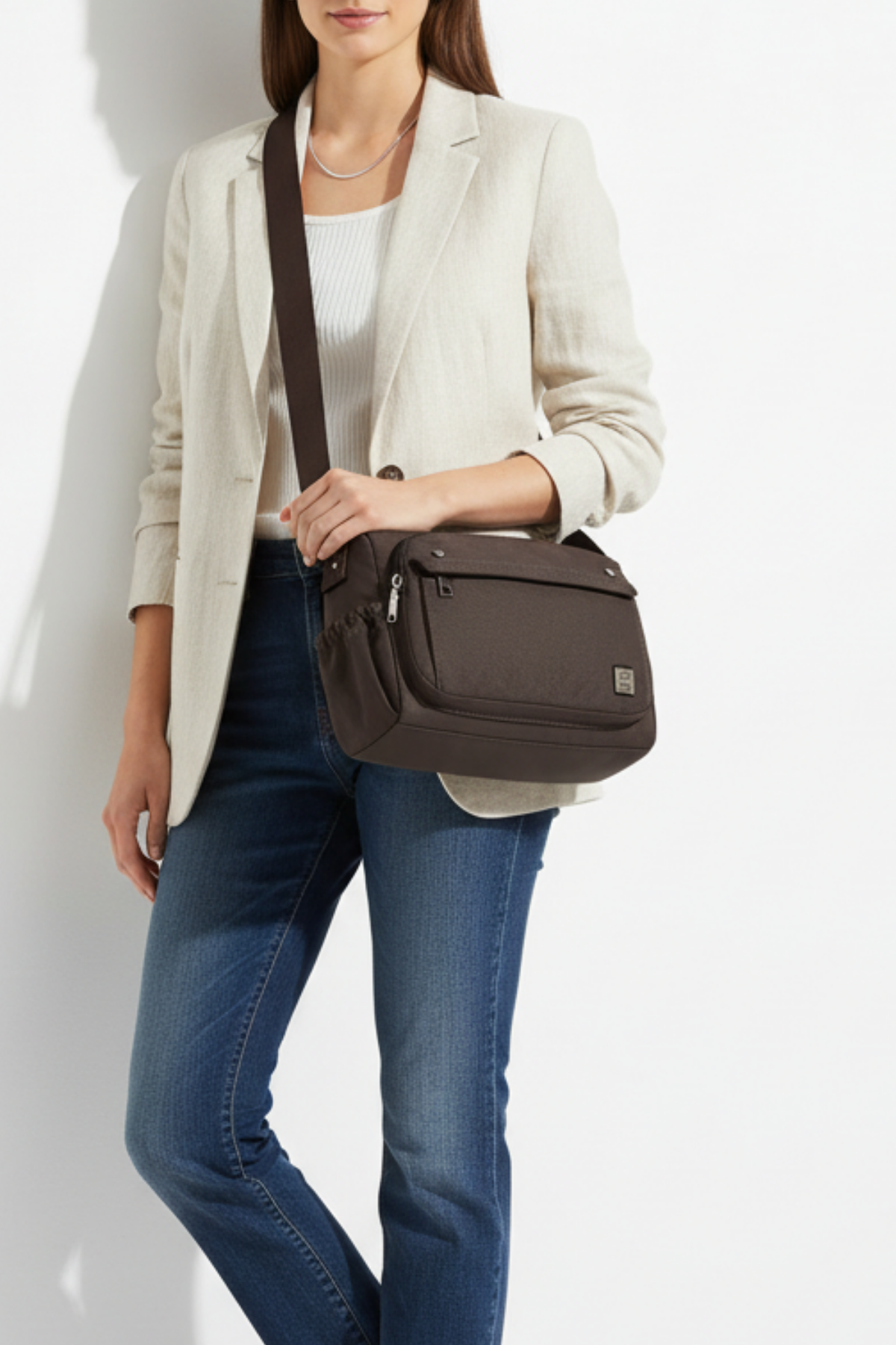 Beatriz Kadın Su Geçirmez Ayarlanabilir Askılı Çapraz Çanta