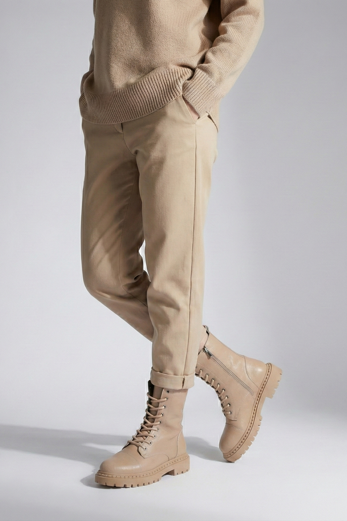 Rocco Kadın Kalın Tabanlı Nut Postal Bot