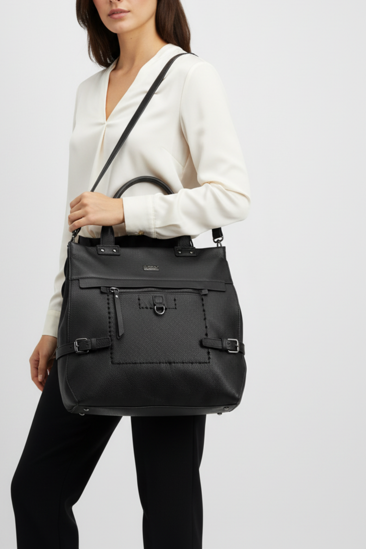 Agher Kadın Omuz Çantası ve Ayarlanabilir Askılı Çapraz Çanta