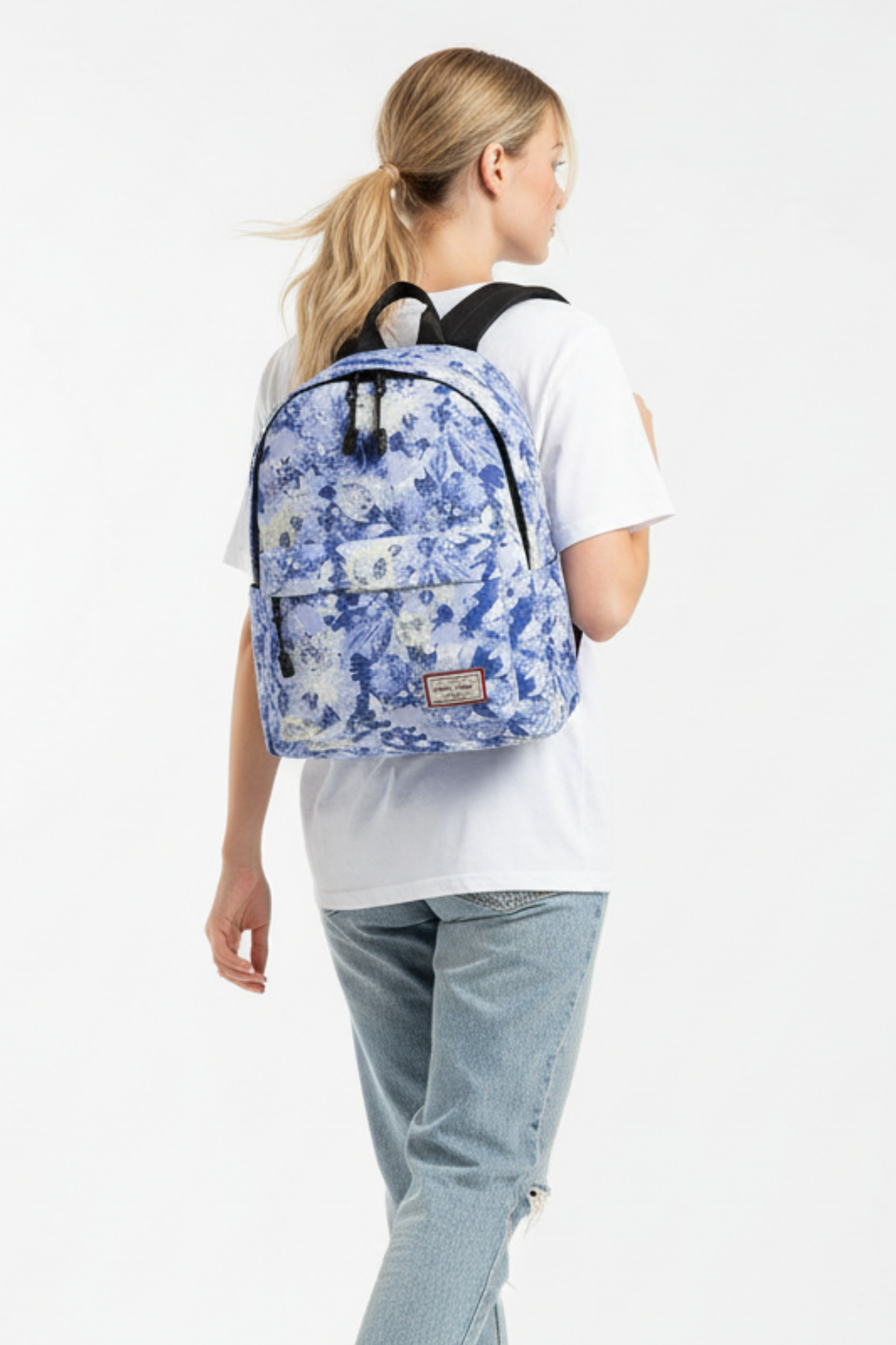 Silva Kadın Baskılı Kanvas Sırt Çantası