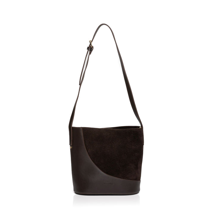 ADILE Kadın Hakiki Süet Deri Omuz Çantası