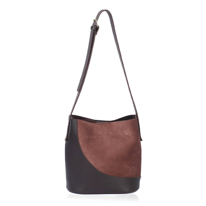 ADILE Kadın Hakiki Süet Deri Omuz Çantası