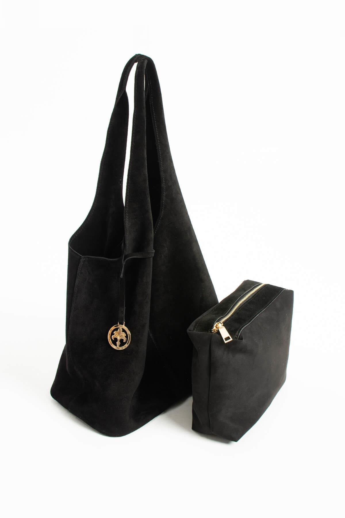 ANEORIS-N Kadın Hakiki Deri Omuz Çantası