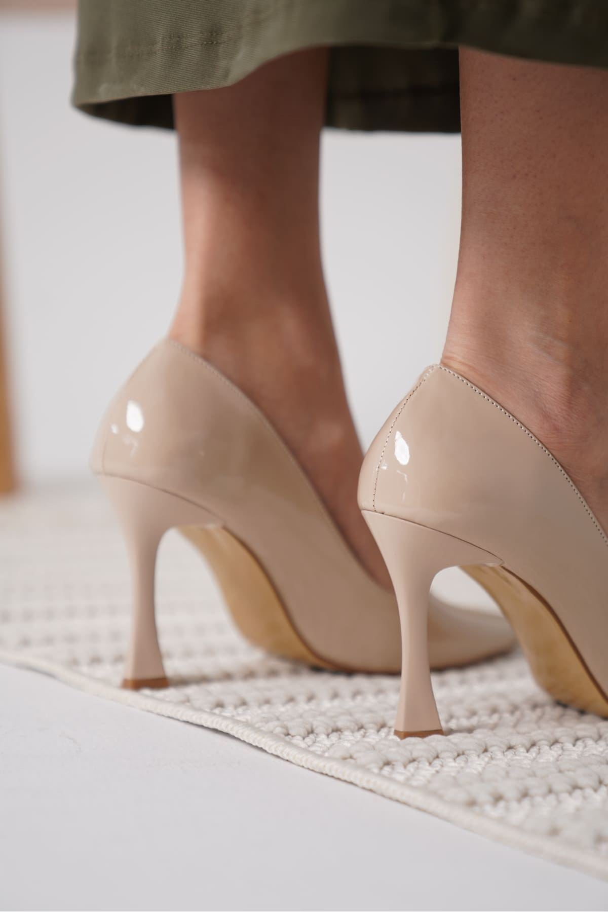 Blade Nude Rugan Kadın Stiletto