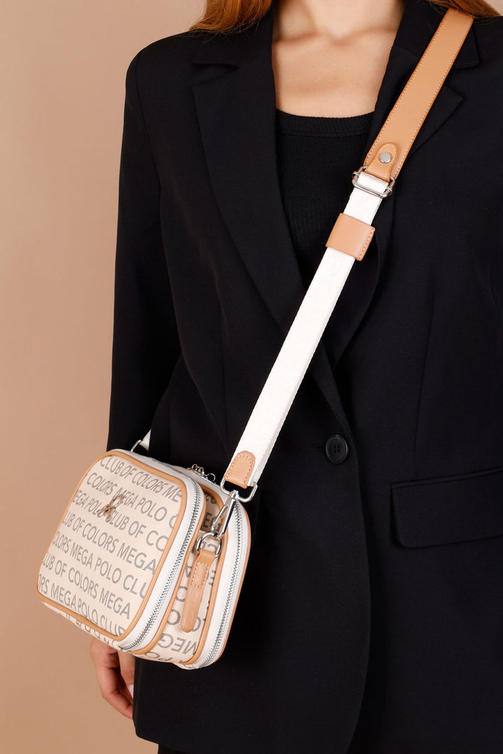 Coyne Kadın Monogram Çapraz Çanta