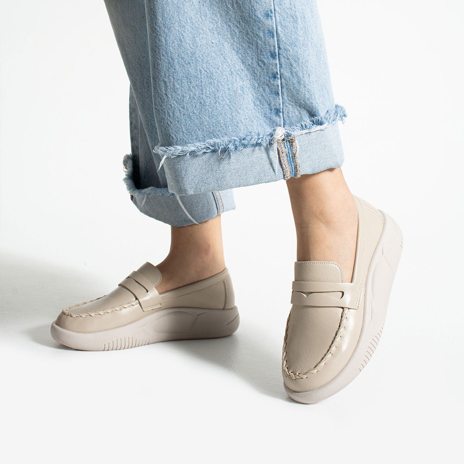 Daka Kadın Bej Günlük Ayakkabı