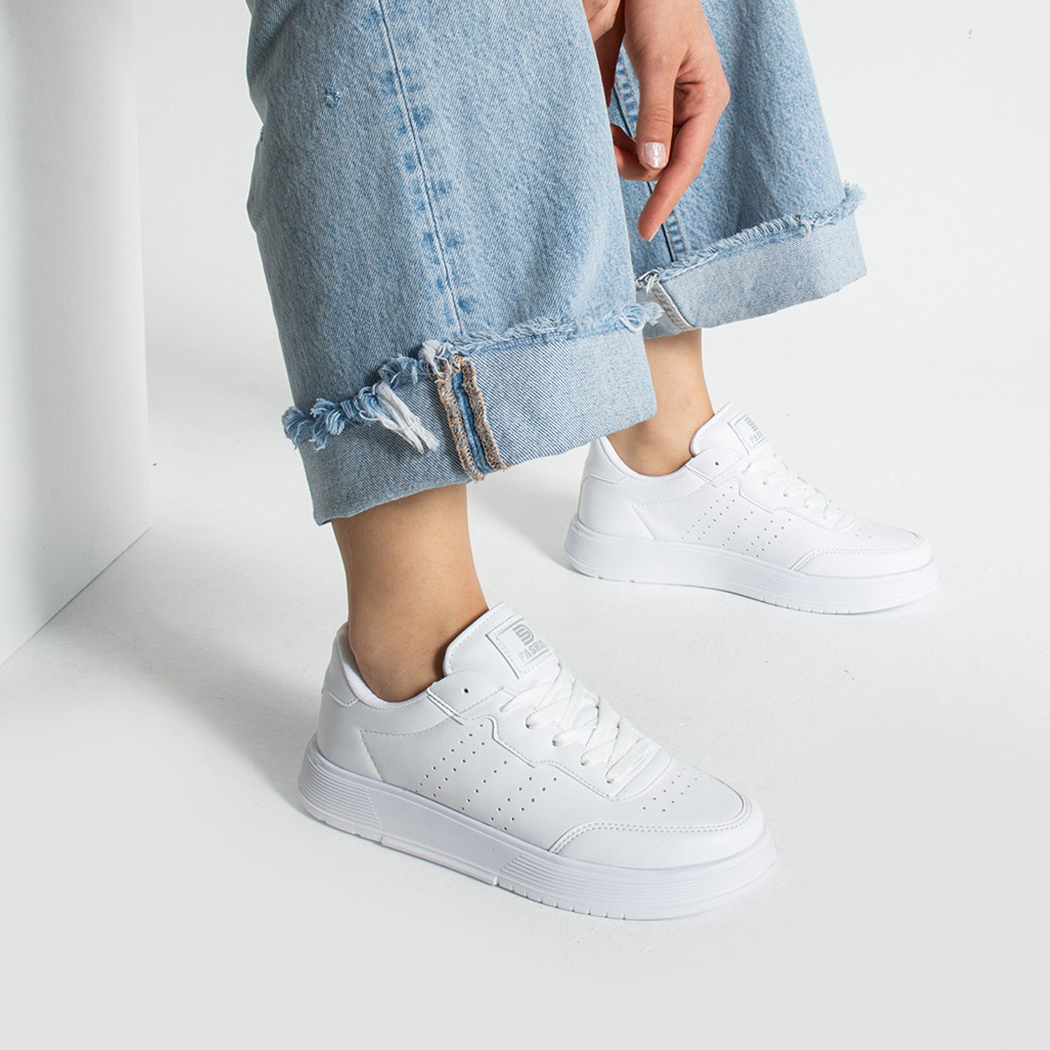 Feyen Kadın Beyaz Günlük Spor Ayakkabı