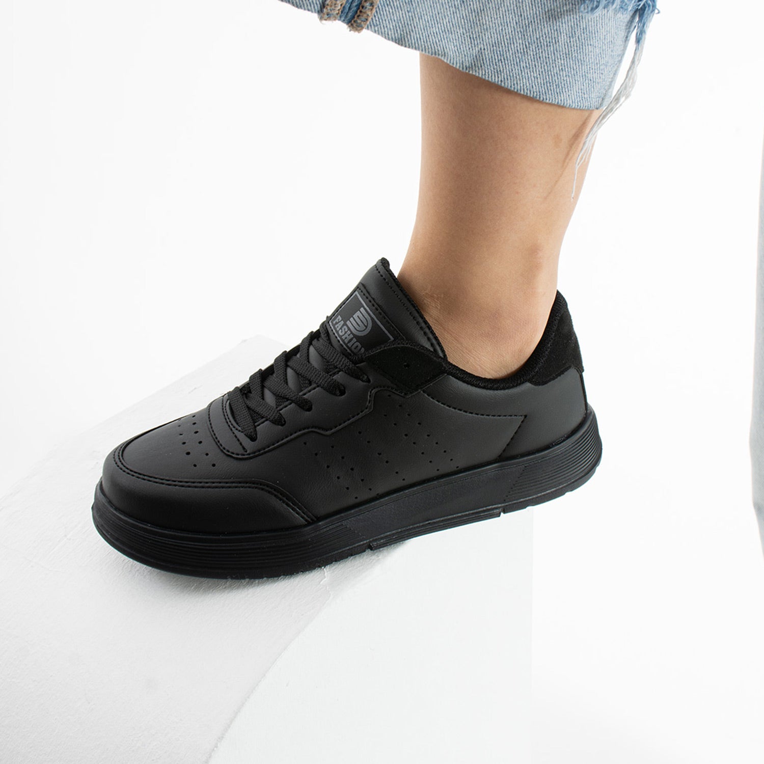 Feyen Kadın Siyah Günlük Spor Ayakkabı