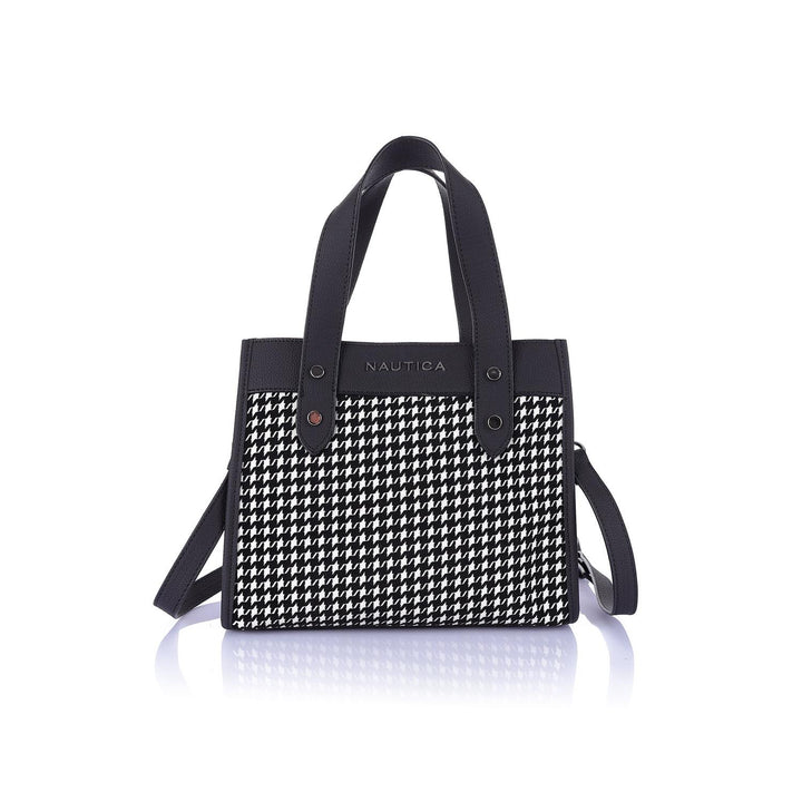 Nautica Fiano Kadın Kazayağı Desenli El Çantası ve Çapraz Çanta CN5090T