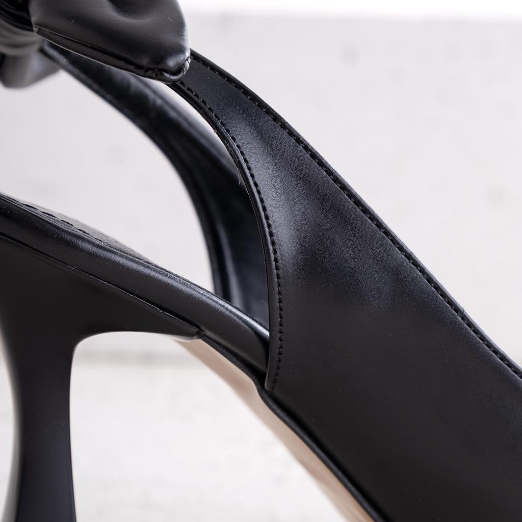 Judi Siyah Kadın Topuklu Ayakkabı