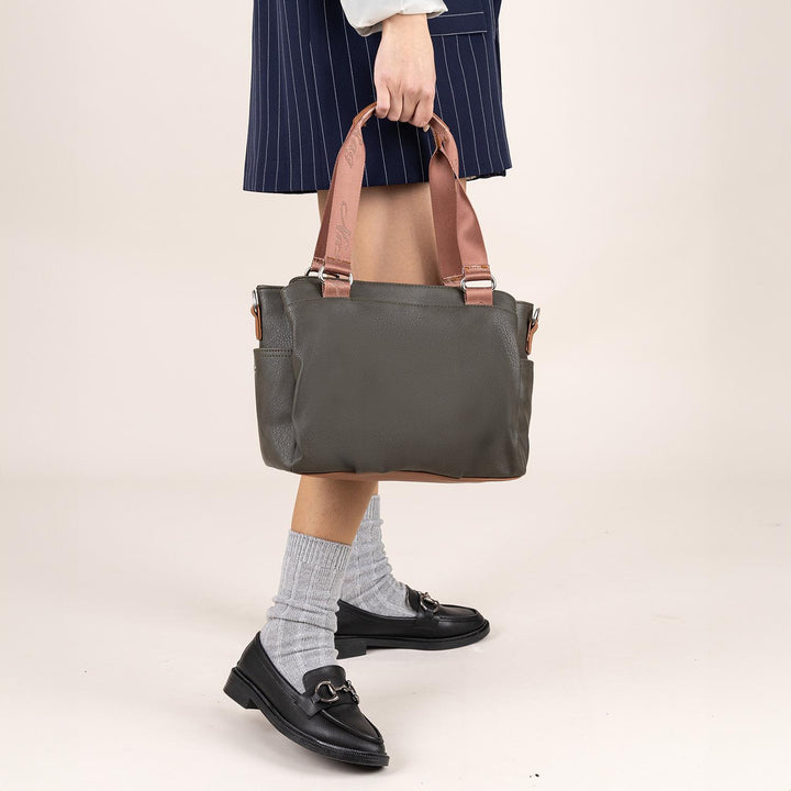 Juma Kadın Çift Saplı Omuz Çantası ve Çapraz Çanta