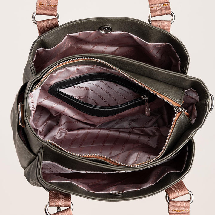 Juma Kadın Çift Saplı Omuz Çantası ve Çapraz Çanta