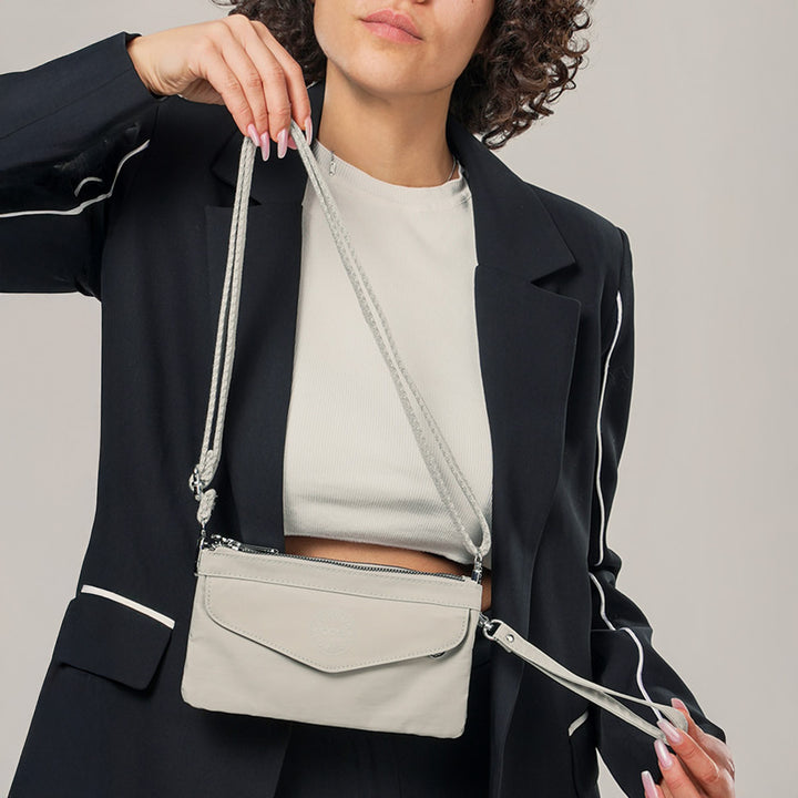 Kolek Küçük Boy Fermuarlı Su Geçirmez Kadın Çapraz Çanta