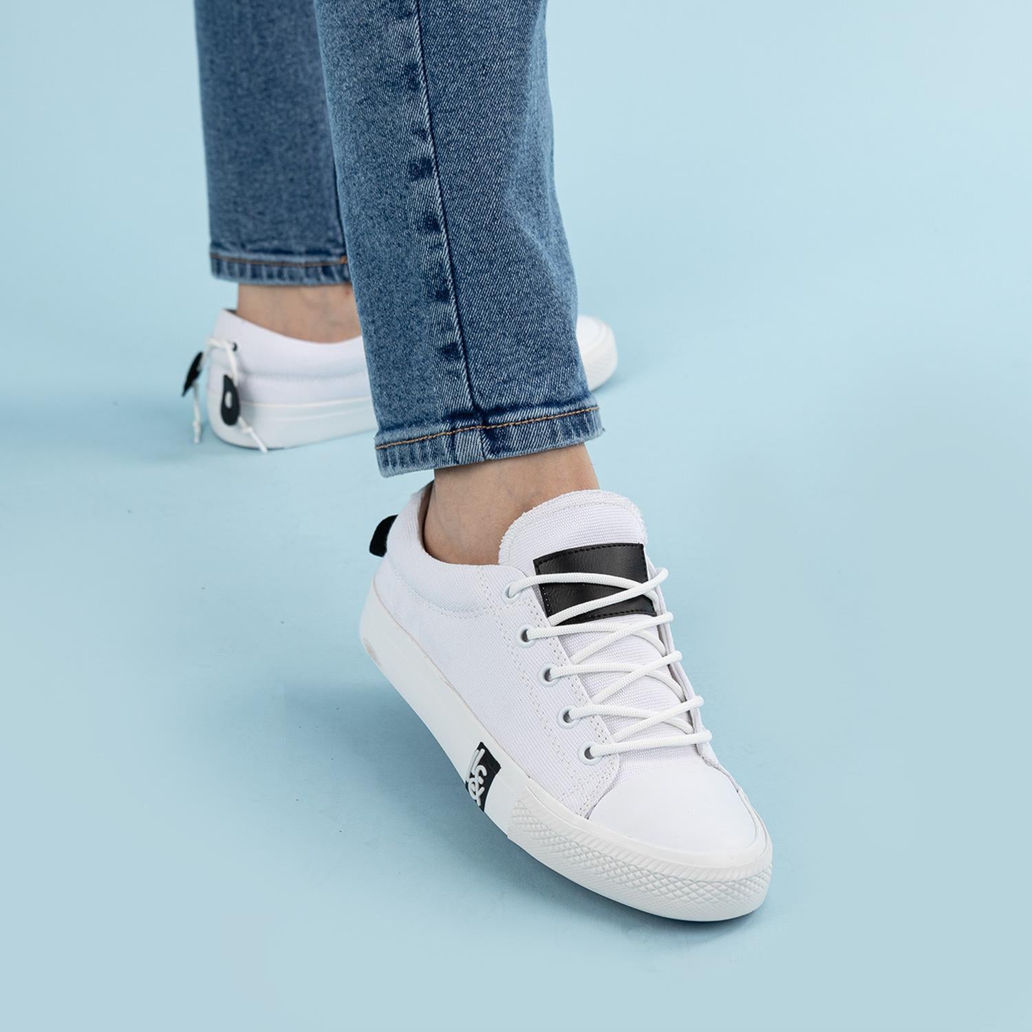 Lamkel Kadın Beyaz Spor Ayakkabı