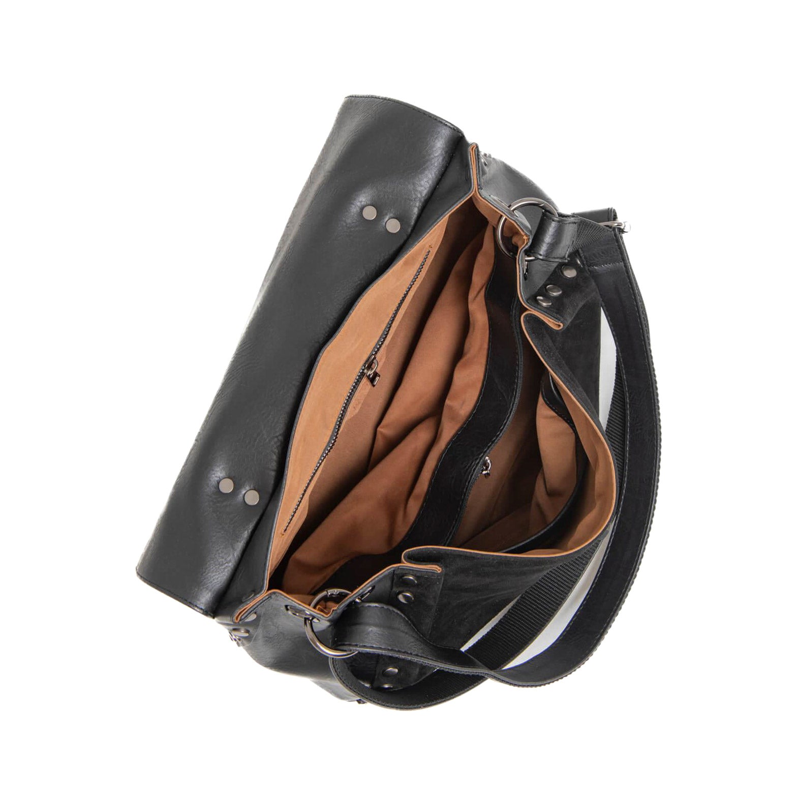 Larıssa-S Kadın Hakiki Süet El Çantası Ve Ayarlanabilir Askılı Çapraz Çanta