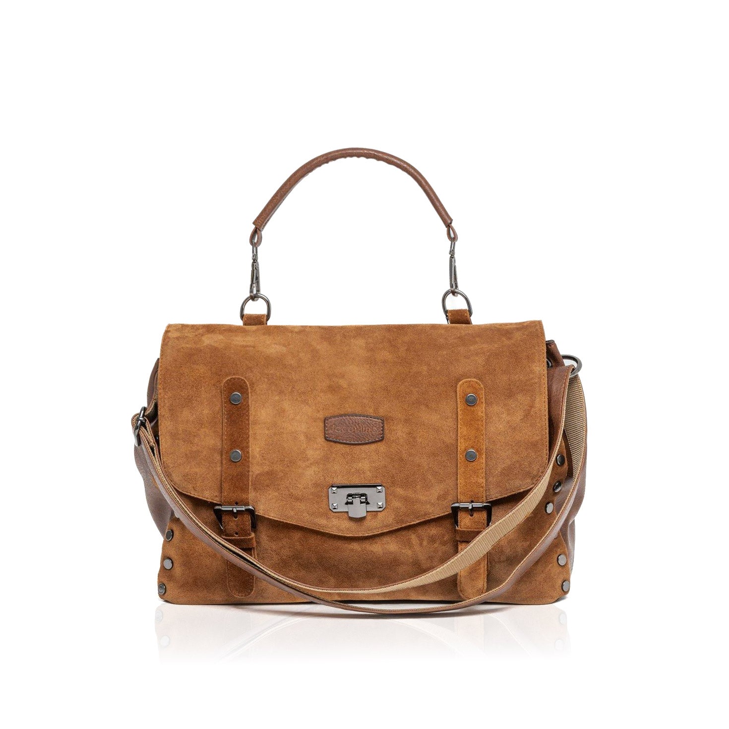 Larıssa-S Kadın Hakiki Süet El Çantası Ve Ayarlanabilir Askılı Çapraz Çanta