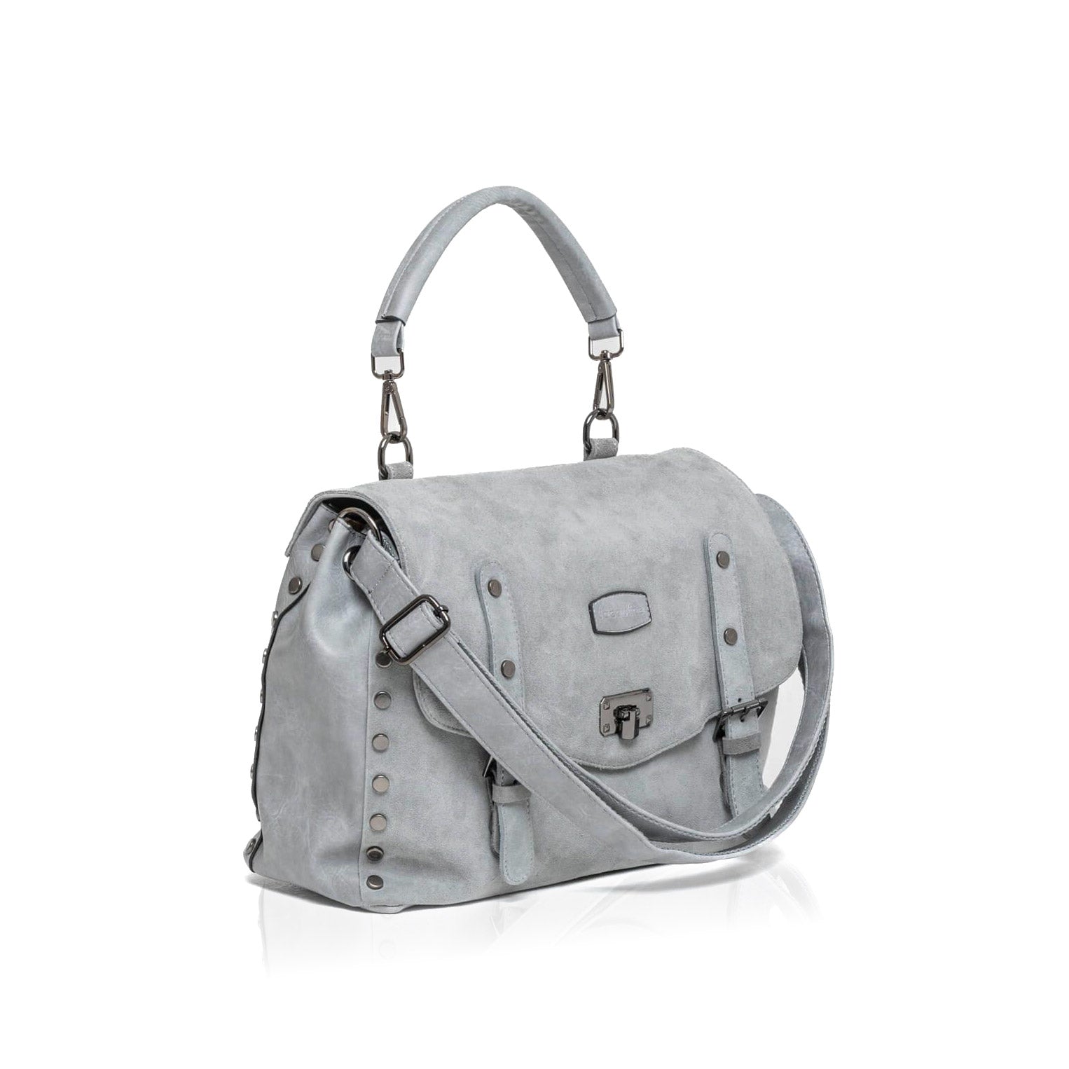 Larıssa-S Kadın Hakiki Süet El Çantası Ve Ayarlanabilir Askılı Çapraz Çanta