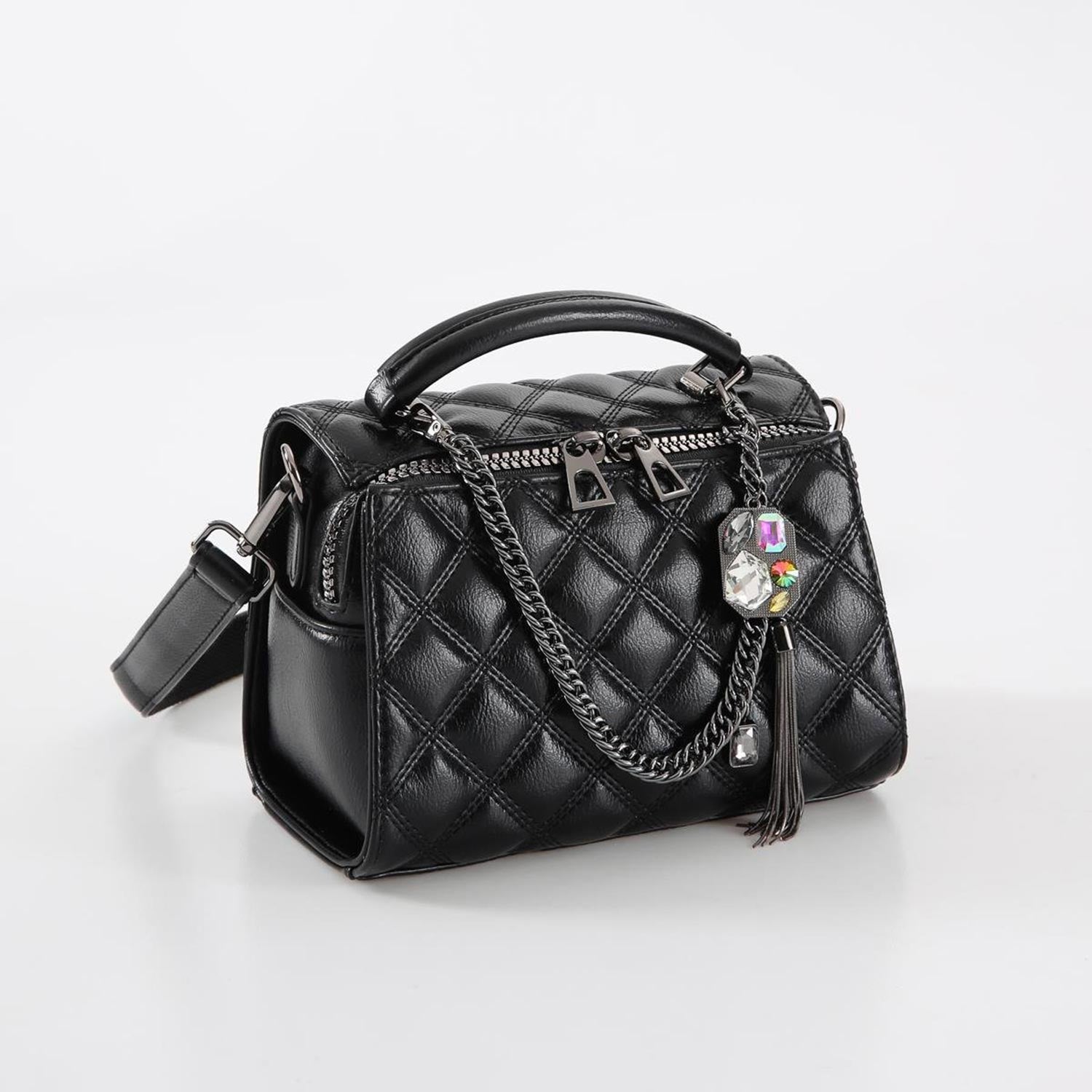 Lestav Kadın El Çantası ve Ayarlanabilir Askılı Çapraz Çanta