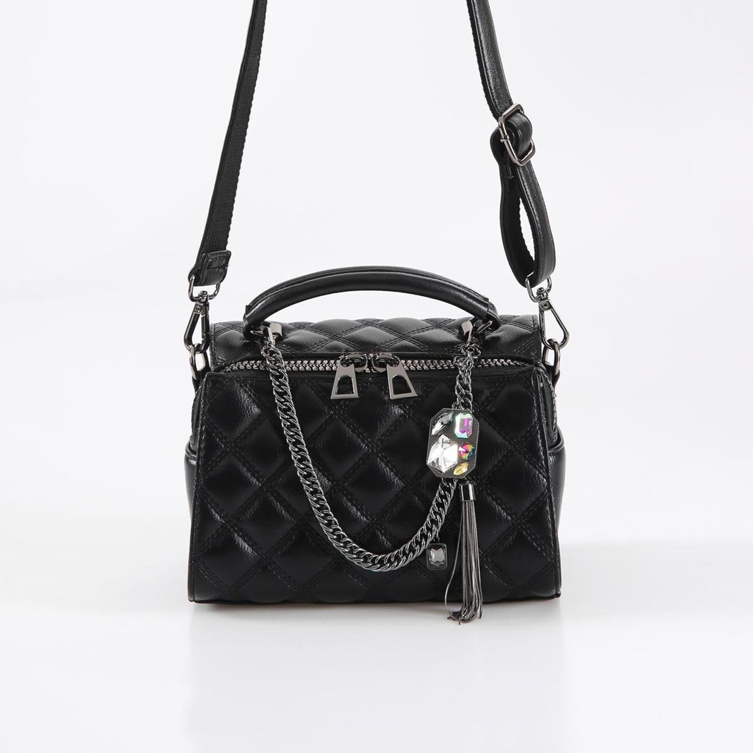 Lestav Kadın El Çantası ve Ayarlanabilir Askılı Çapraz Çanta