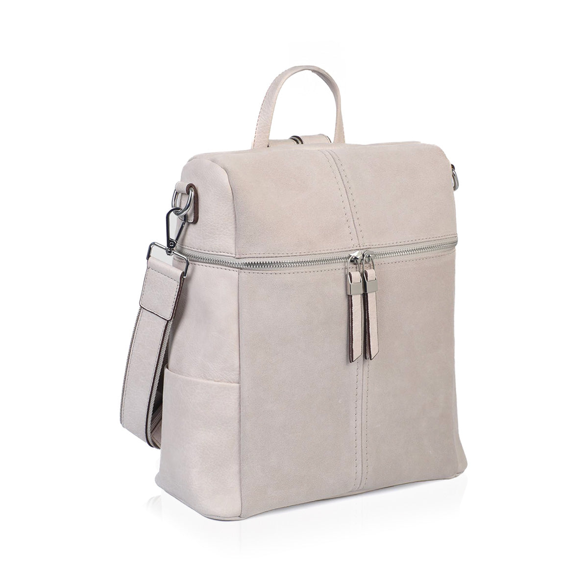 Lılly-S Hakiki Deri Kadın Sırt Çantası Ve Omuz Çantası