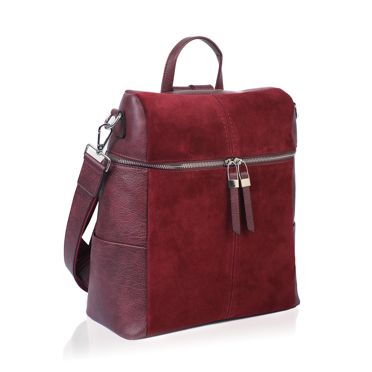 Lılly-S Hakiki Deri Kadın Sırt Çantası Ve Omuz Çantası