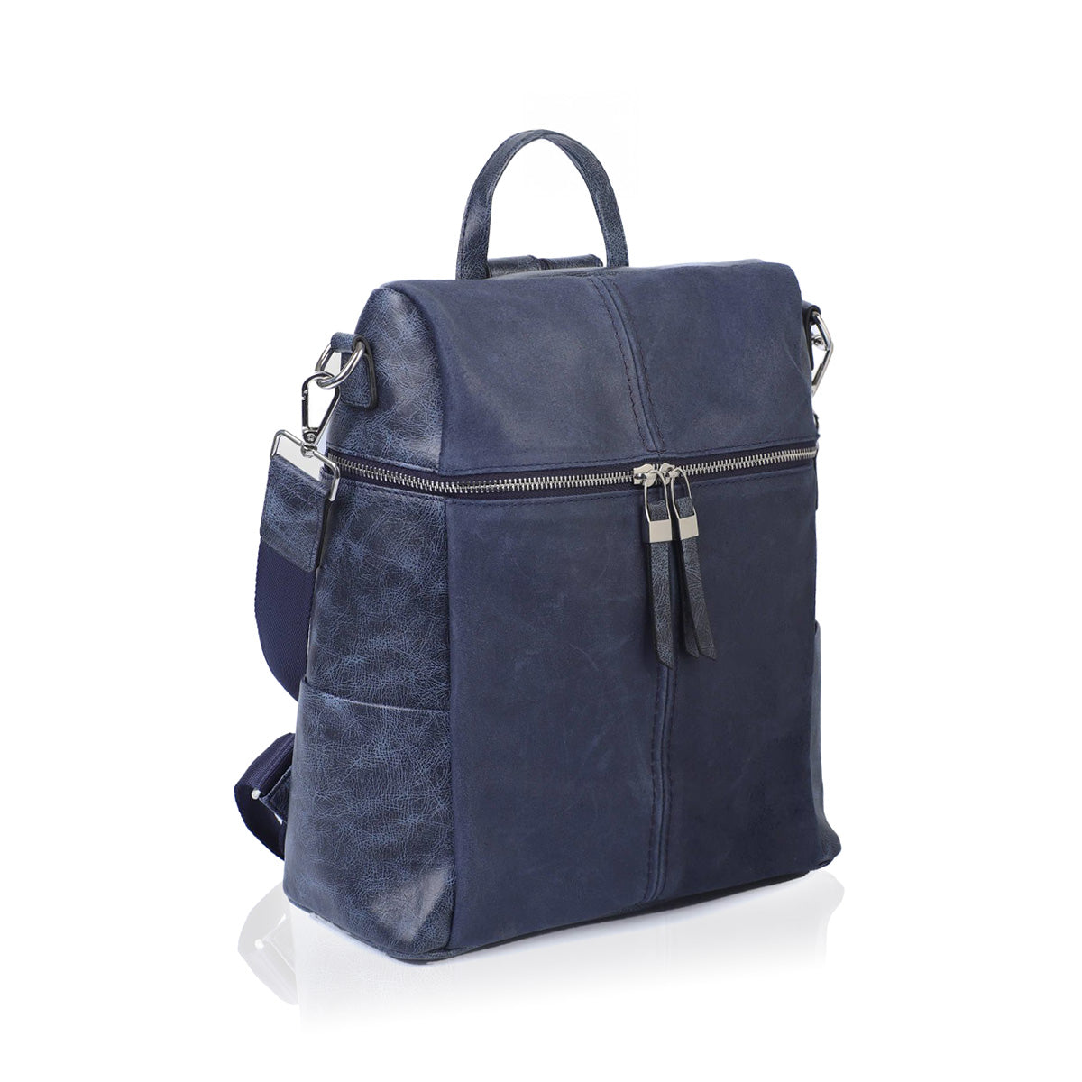 Lılly-S Hakiki Deri Kadın Sırt Çantası Ve Omuz Çantası