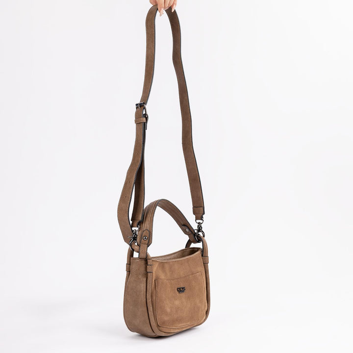 Lordes Kadın Hakiki Süet El Çantası ve Çapraz Çanta