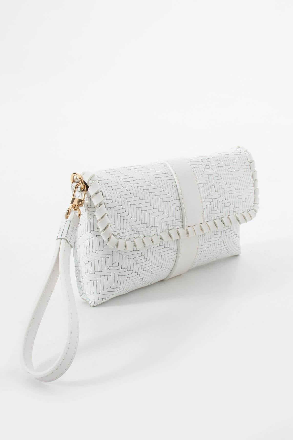 LUNARA-N Hakiki Süet Deri Kadın Portföy & Clutch Çanta