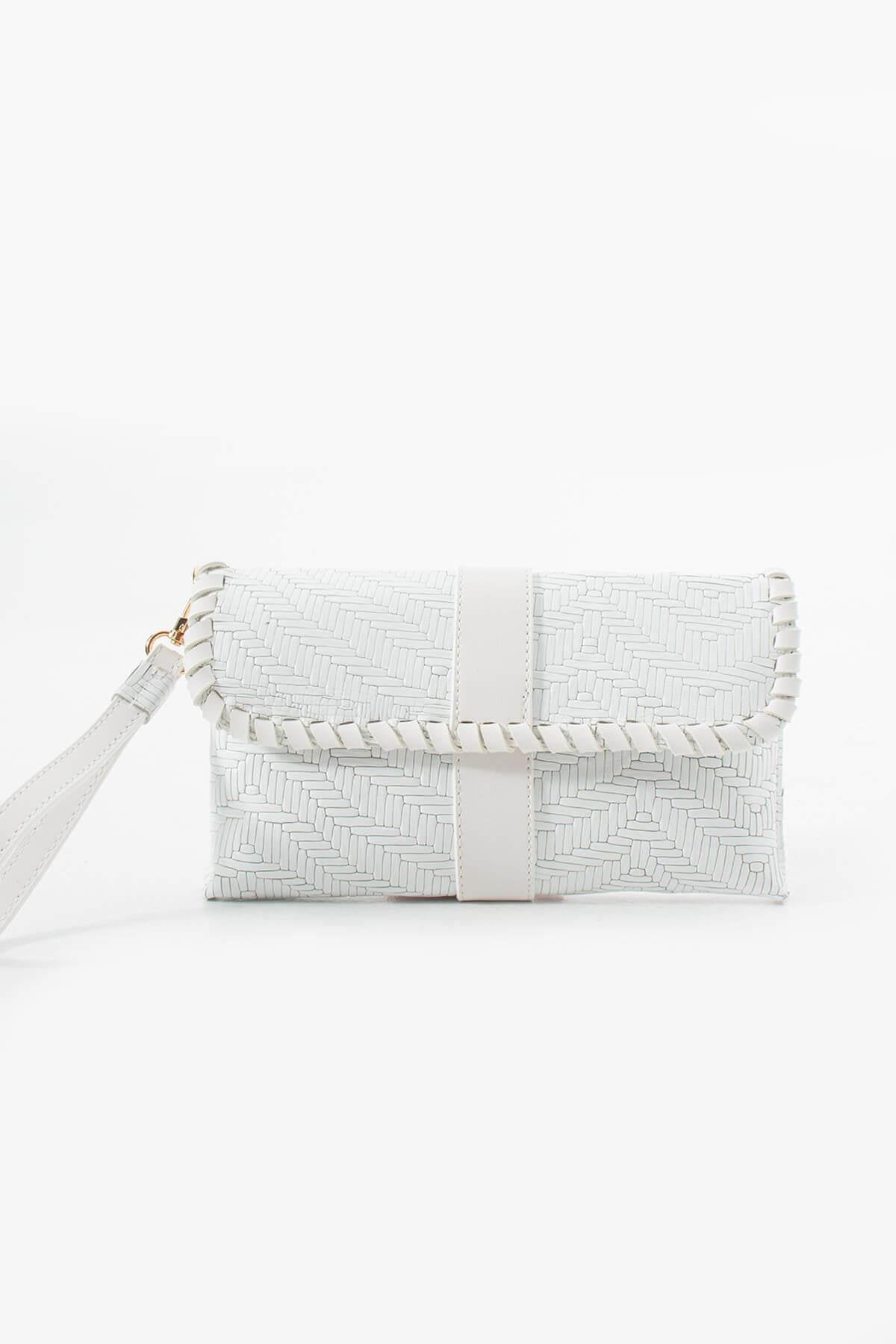 LUNARA-N Hakiki Süet Deri Kadın Portföy & Clutch Çanta