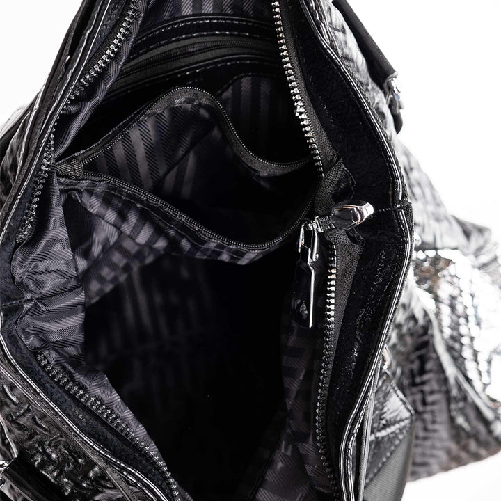 Madeli Kadın Kare Desenli Omuz Çantası ve Çapraz Çanta