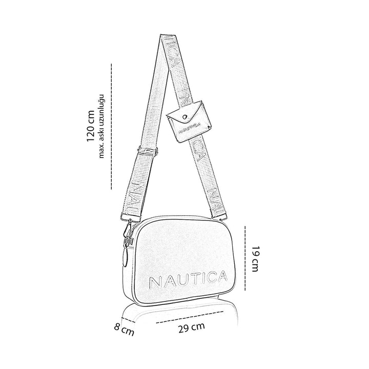 Nautica Marley Kadın Ayarlanabilir Askılı Çapraz Çanta CN6168T