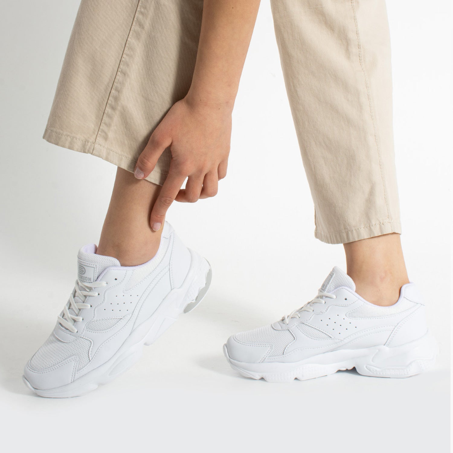 Marten Kadın Beyaz Günlük Spor Ayakkabı