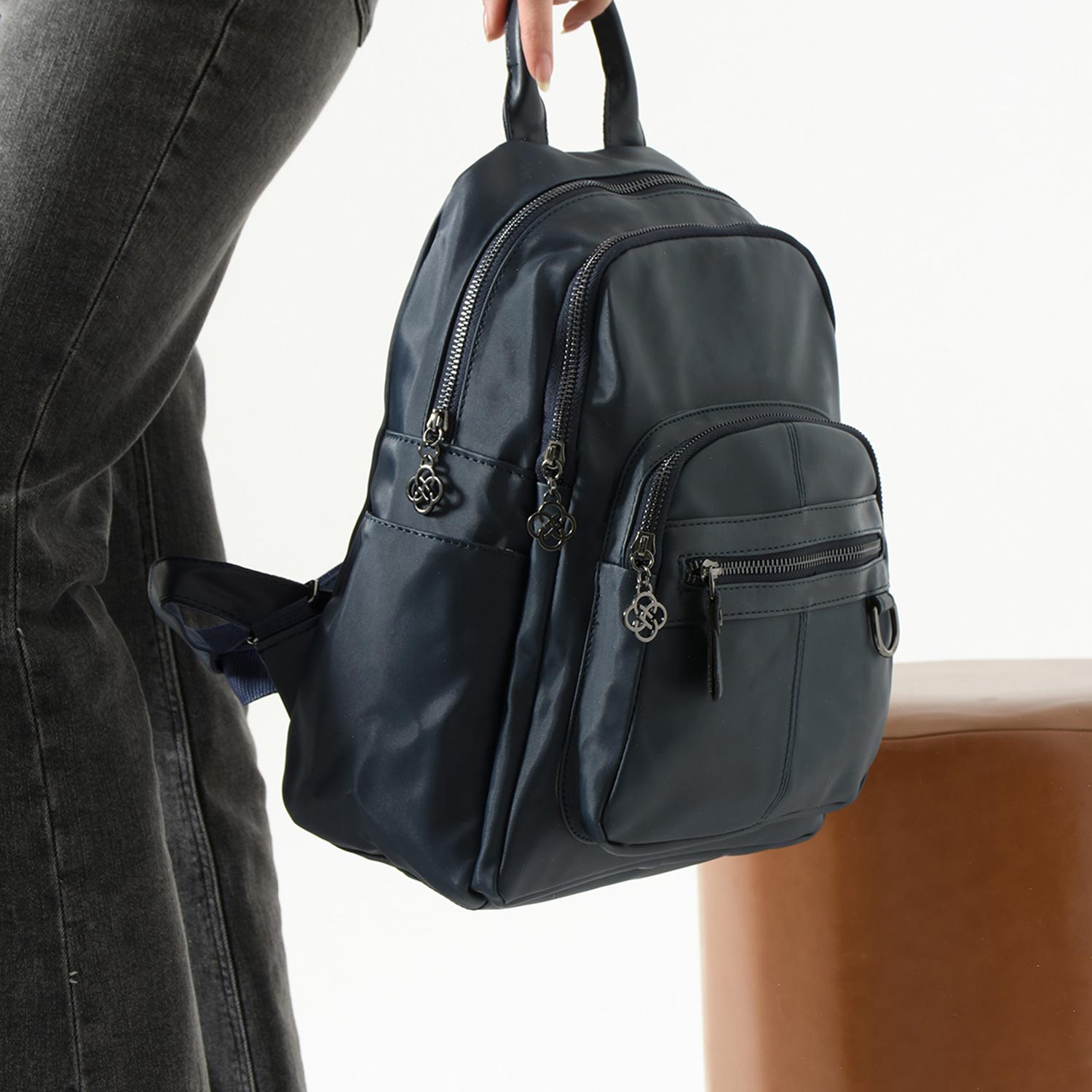 Miloya Kadın Saten Sırt Çantası