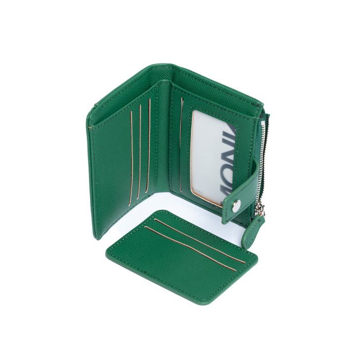 Monk Kadın Fermuarlı ve Çıtçıtlı Cüzdan MW06